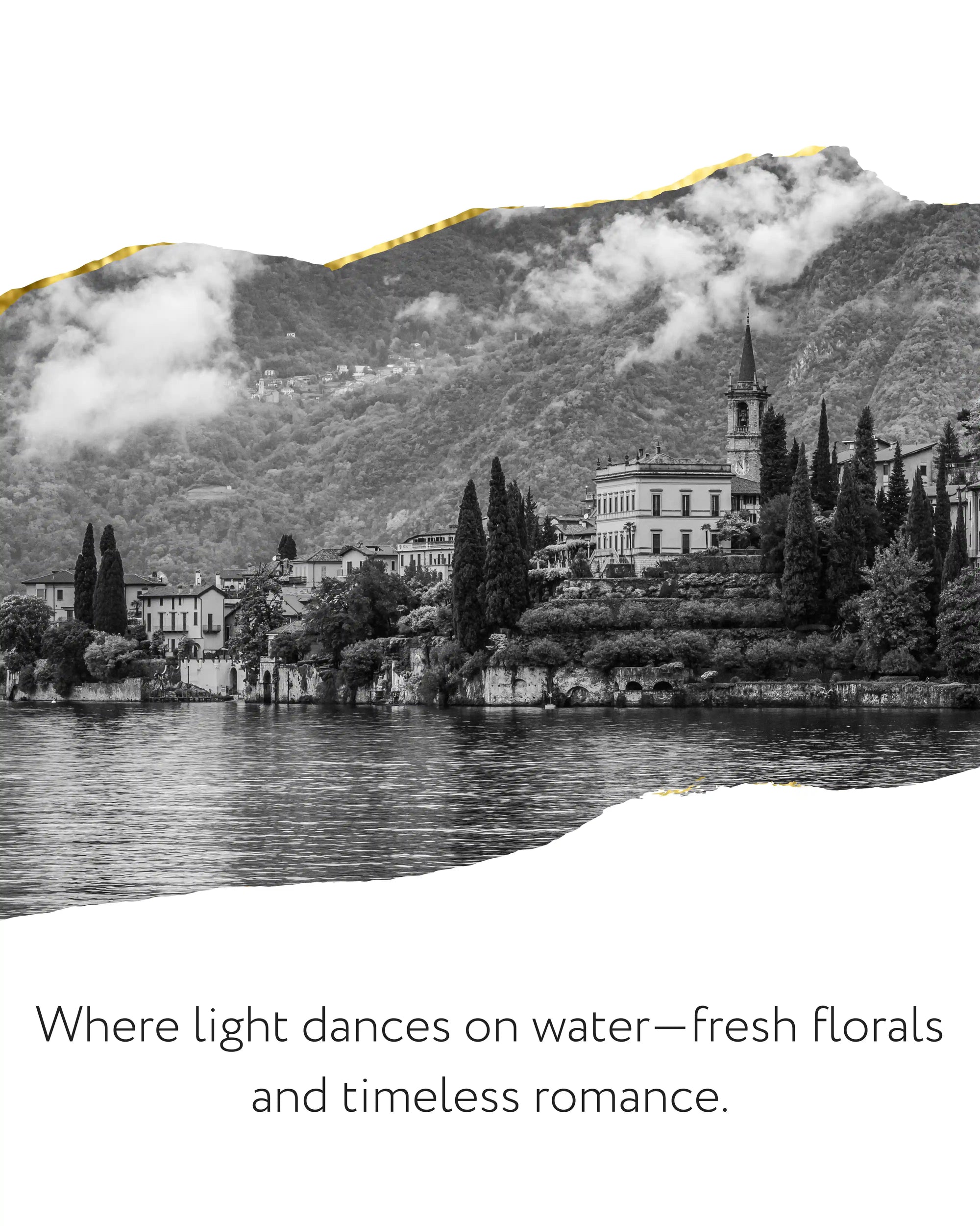 Dancing Light, Lake Como Candle, 300g