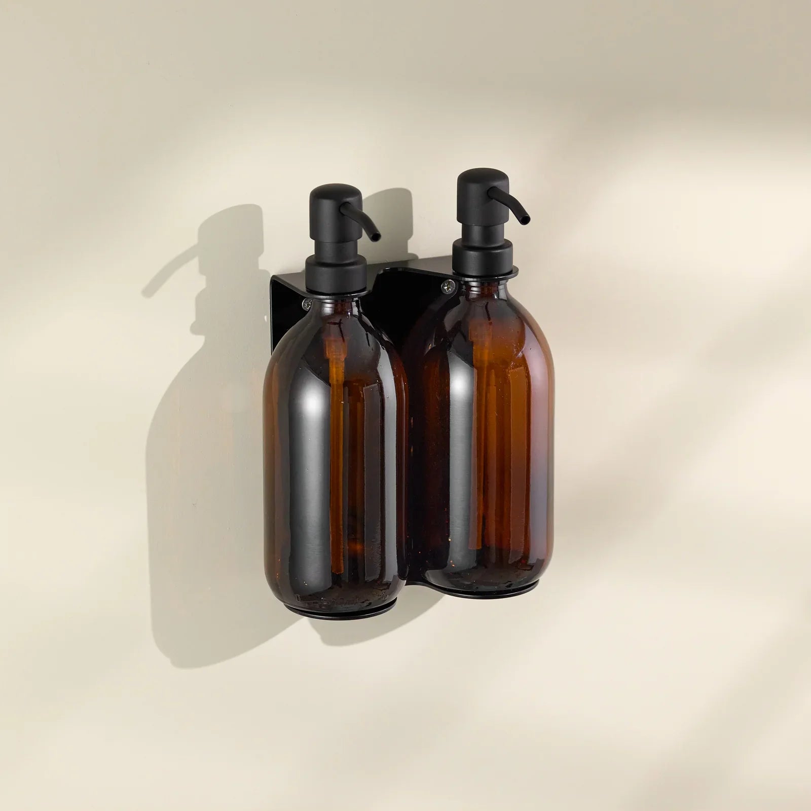 Black Double Wall Mounted Soap Dispensers  | S251585
