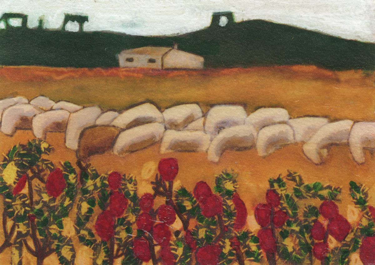 Jason Gibilaro - Red Flowers | S25425