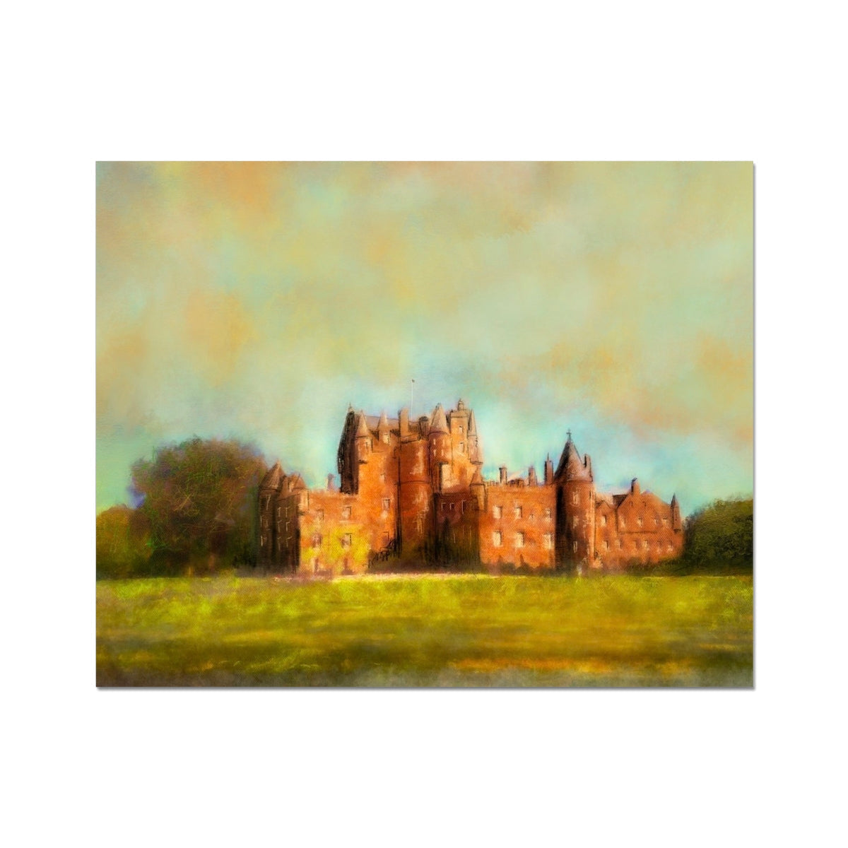 Glamis Castle Artist Proof Collector Print