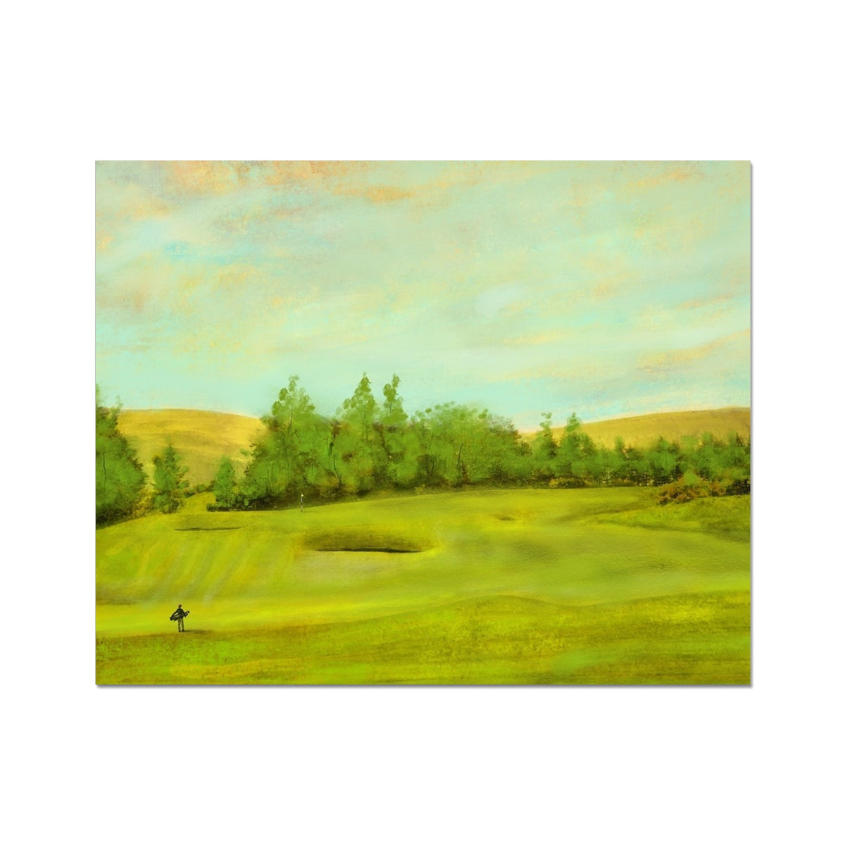 Gleneagles King's Golf Course 1st Artist Proof Collector Print  | S251923