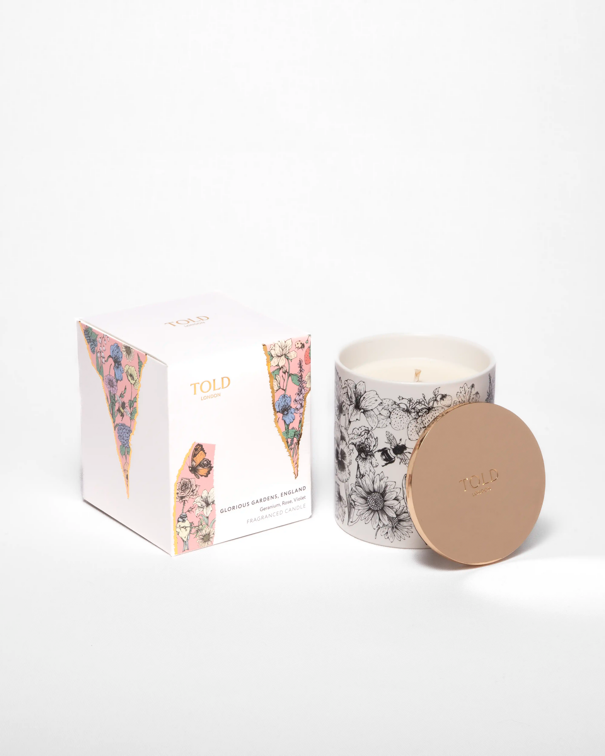Glorious Gardens, England Candle, 300g