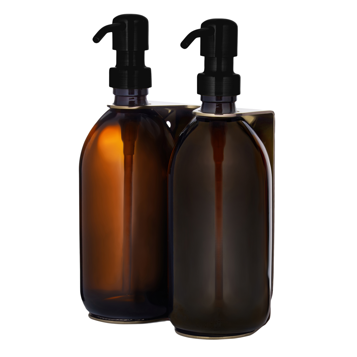 Gold Double Wall Mounted Soap Dispenser  | S251580