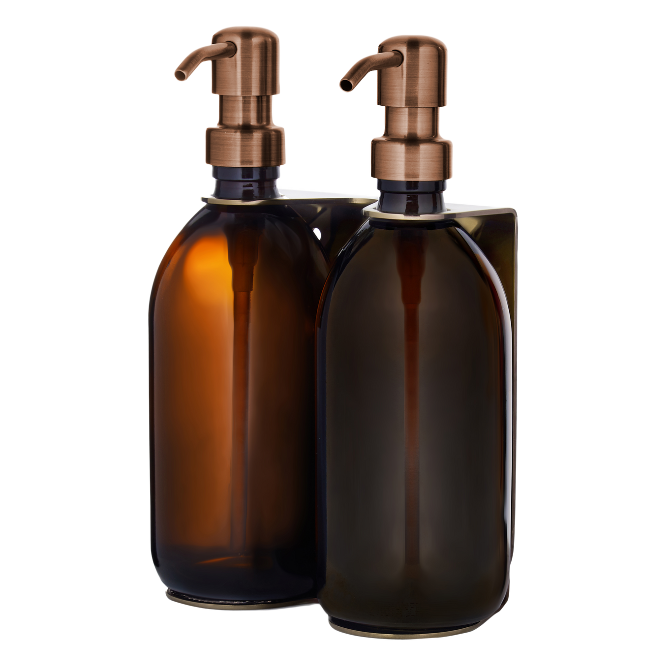 Gold Double Wall Mounted Soap Dispenser  | S251580