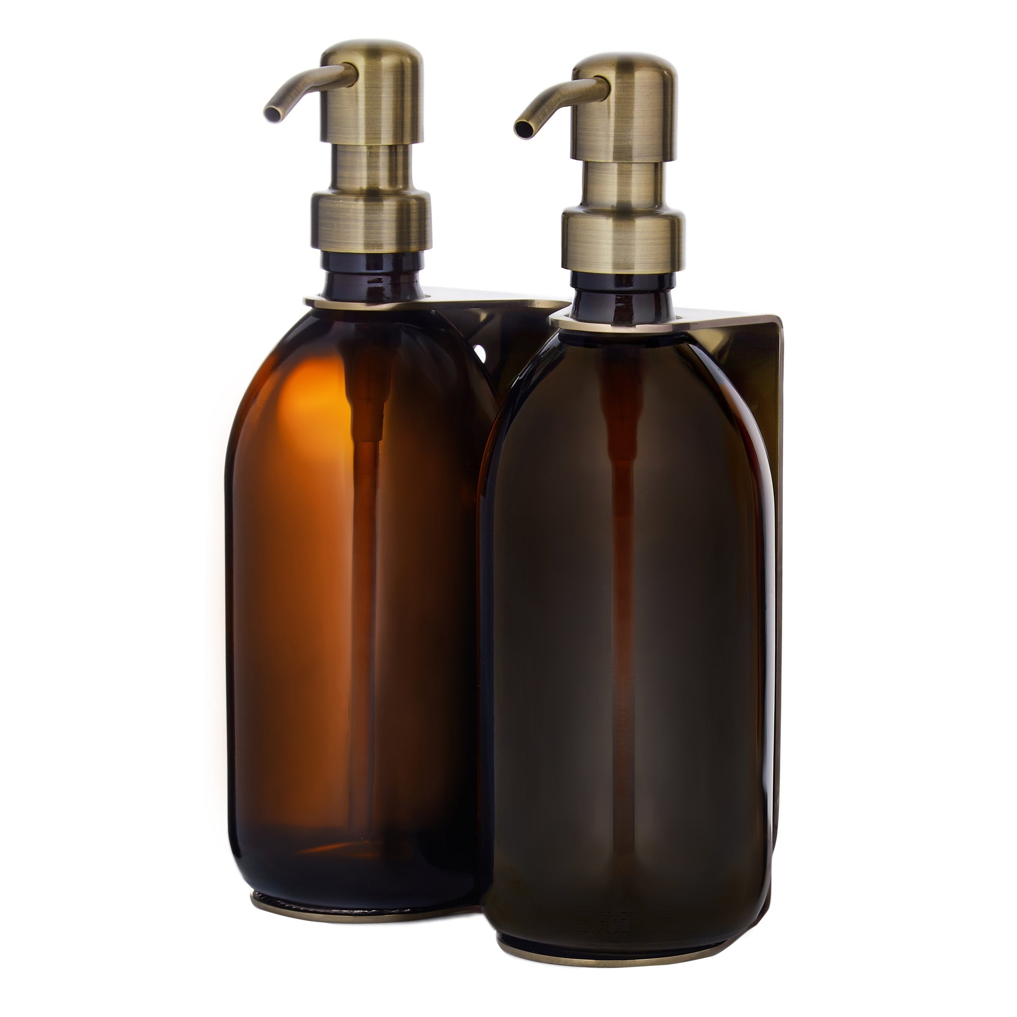 Gold Double Wall Mounted Soap Dispenser  | S251580