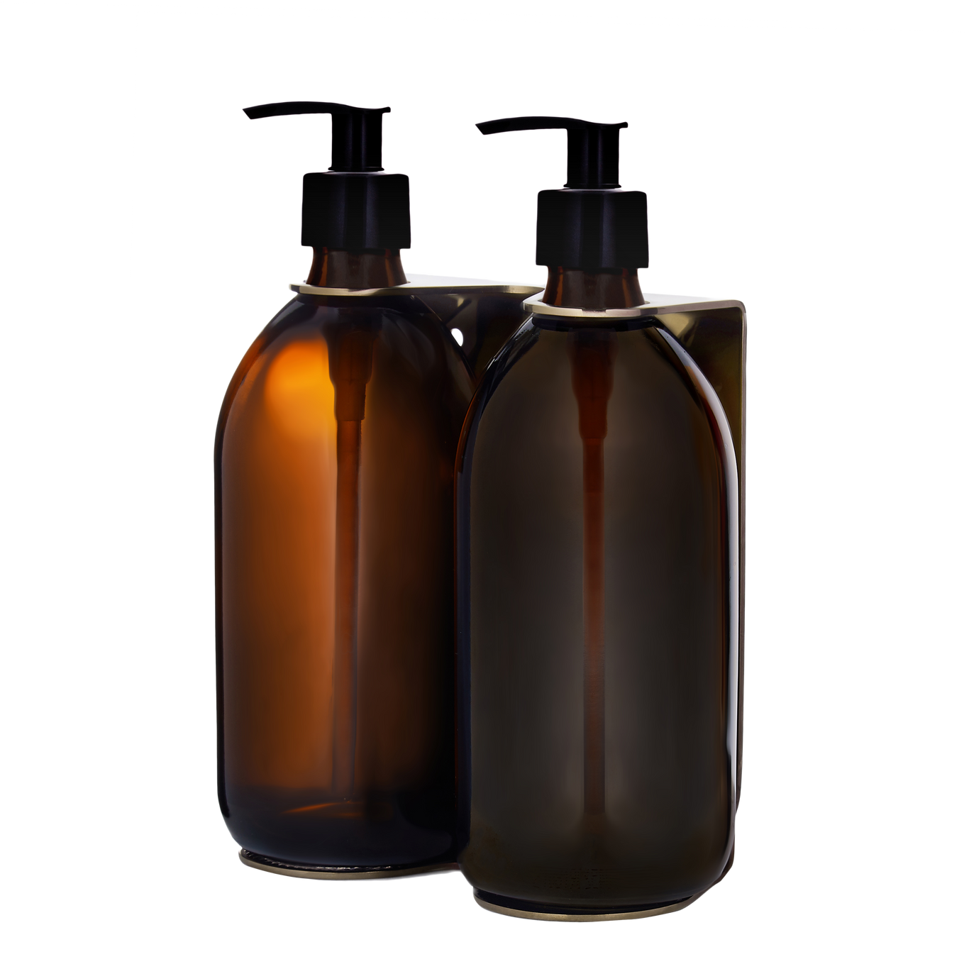 Gold Double Wall Mounted Soap Dispenser  | S251580