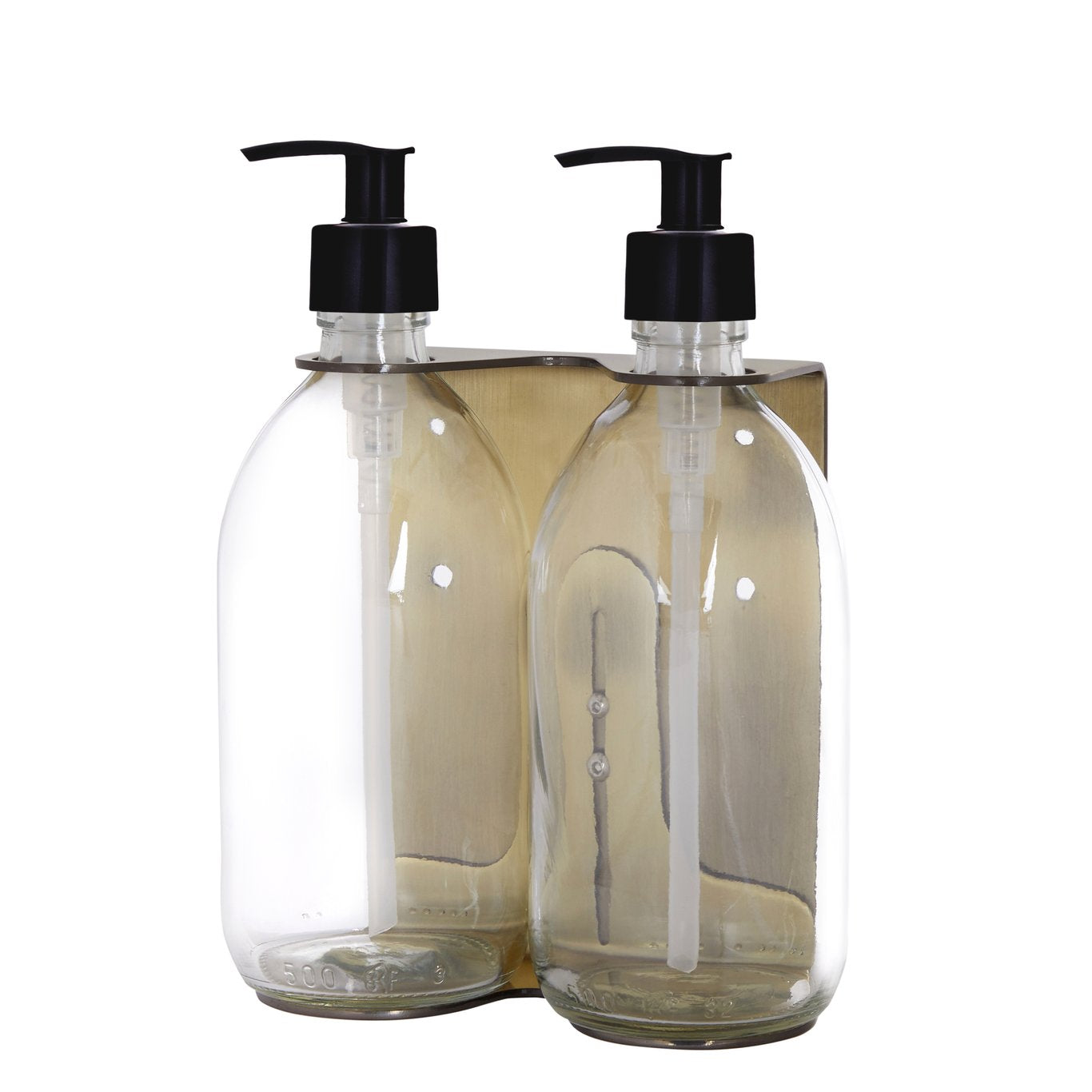 Gold Double Wall Mounted Soap Dispenser  | S251580