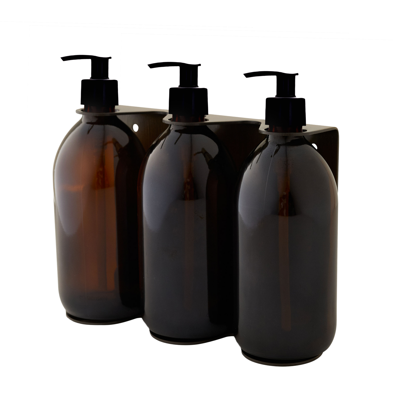 Gold Triple Wall Mounted Soap Dispenser  | S251574