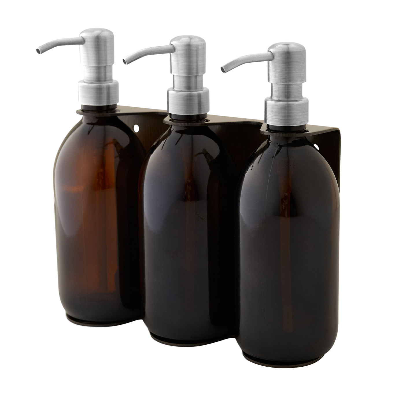 Gold Triple Wall Mounted Soap Dispenser  | S251574