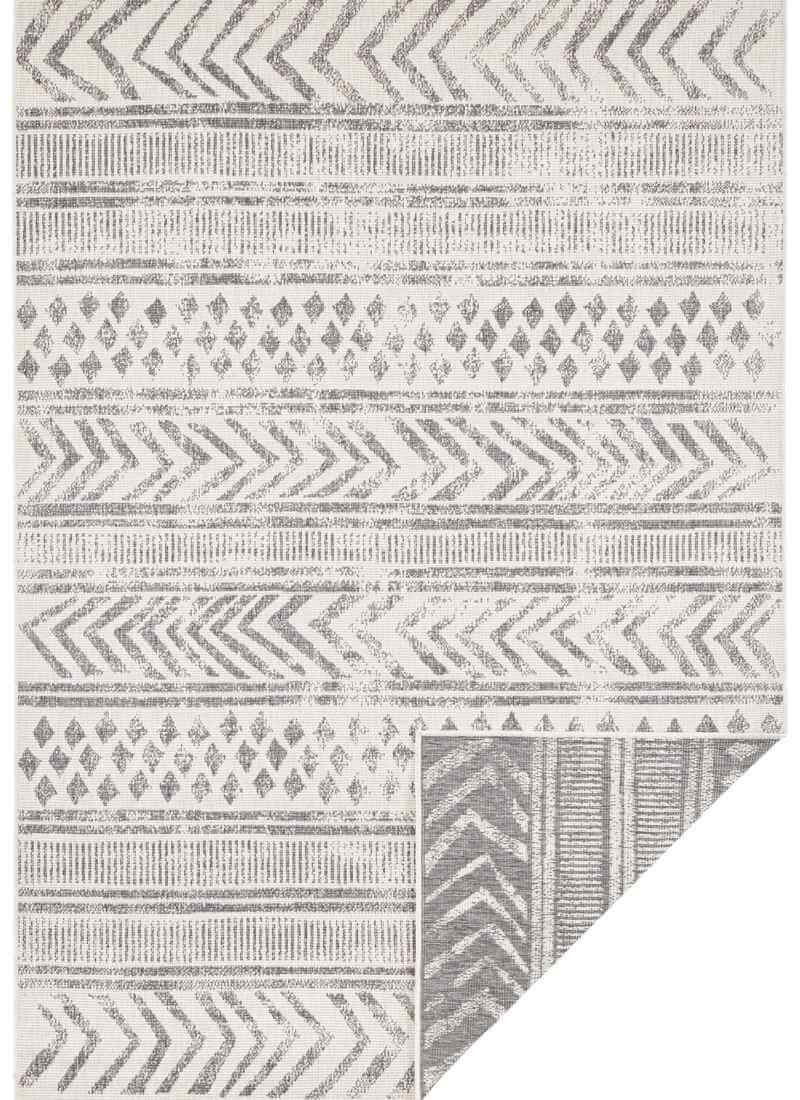Reversible Geometric  | S25380 | Indoor-Outdoor Flatweave Rug