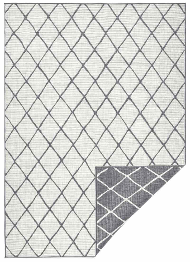 Reversible Indoor- | S25378 | Outdoor Geometric Flatweave Rug