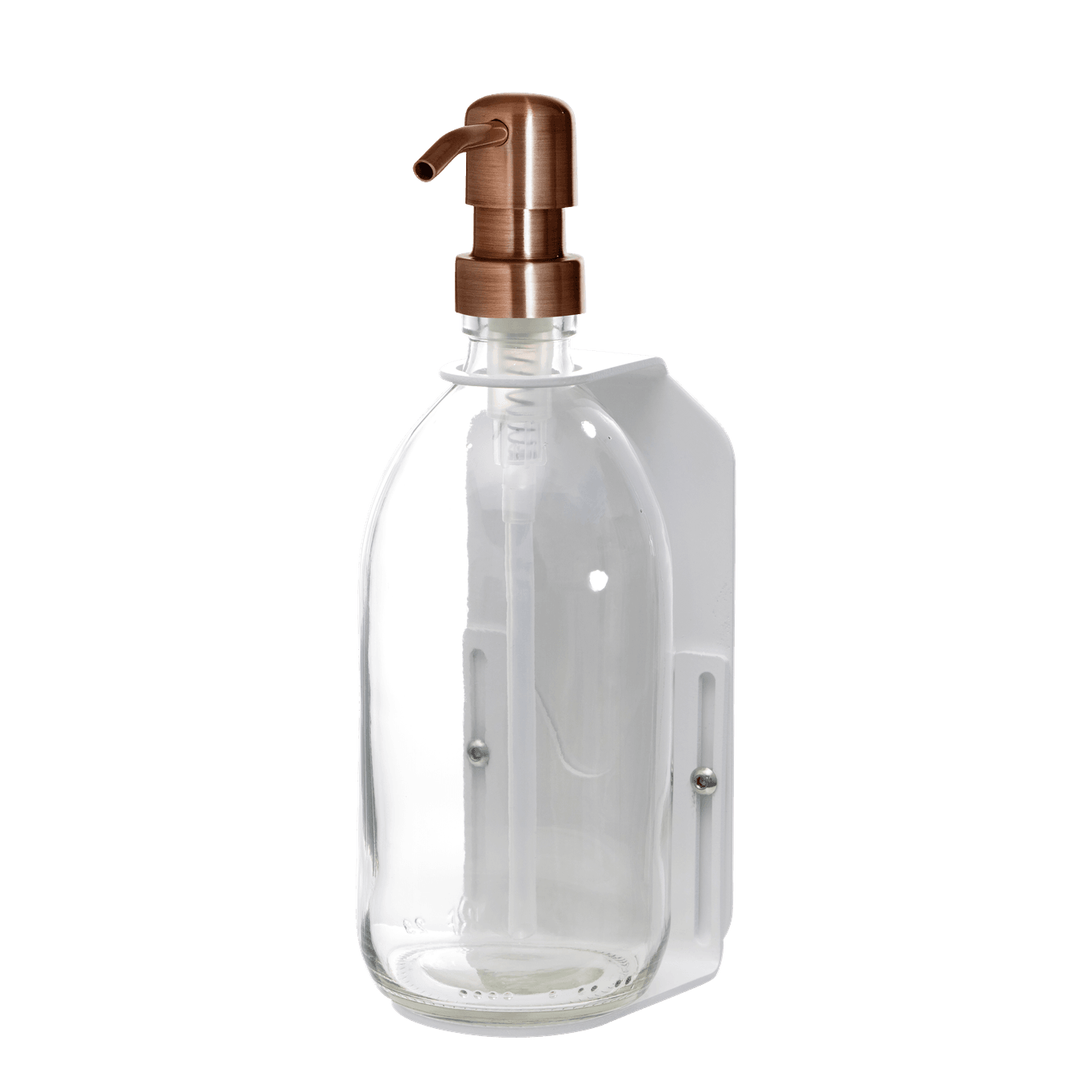 White Single  Wall Mounted Soap Dispenser  | S251581