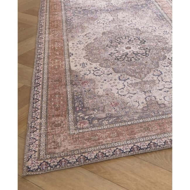 Washable Rug Eterna Medallion Design  | S25413 |