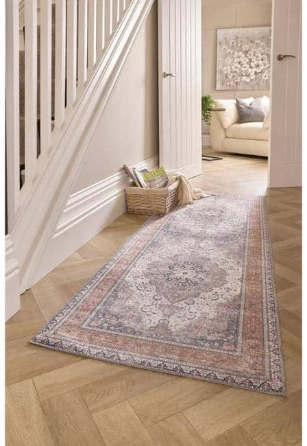 Washable Rug Eterna Medallion Design  | S25413 |