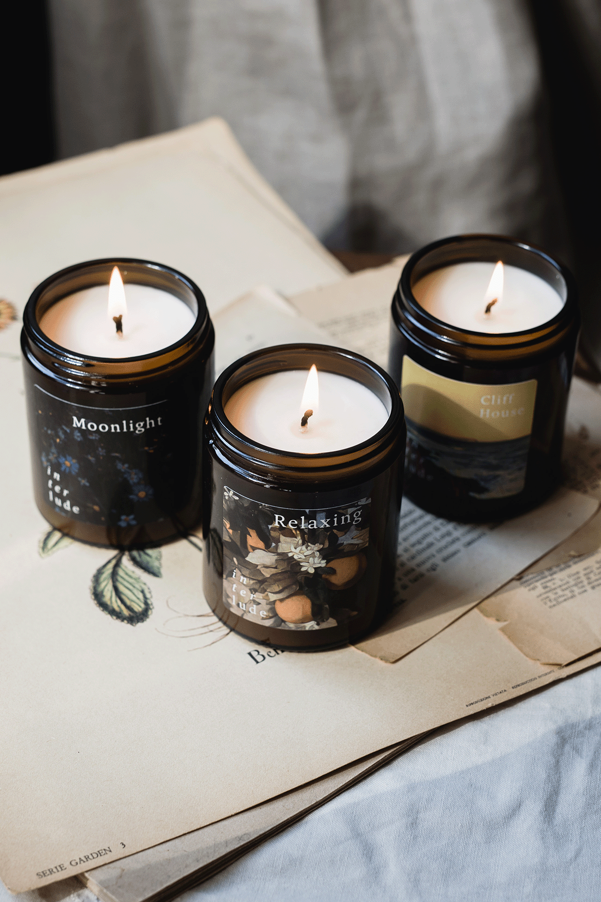 Moonlight Essential Oil Candle  | S251507