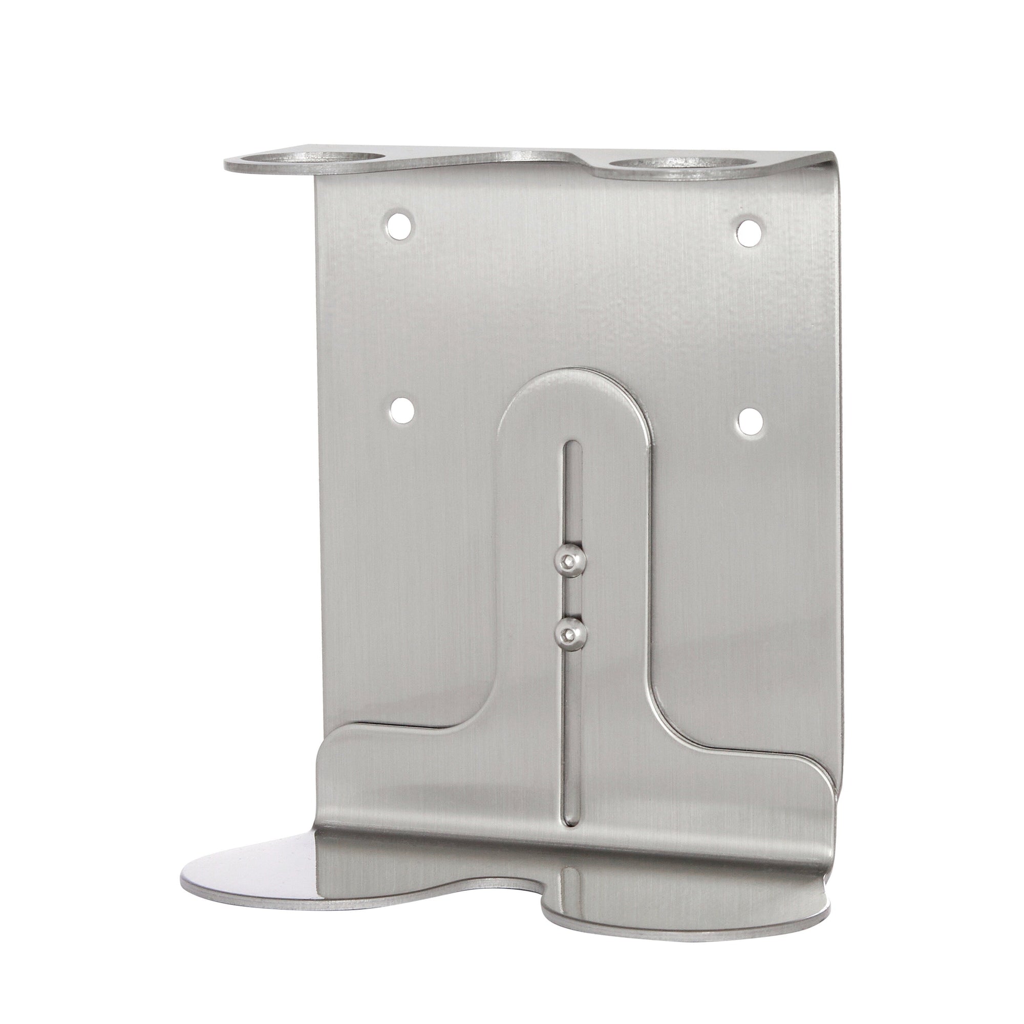 Nickel Double Wall Mounted Soap Dispenser  | S251576