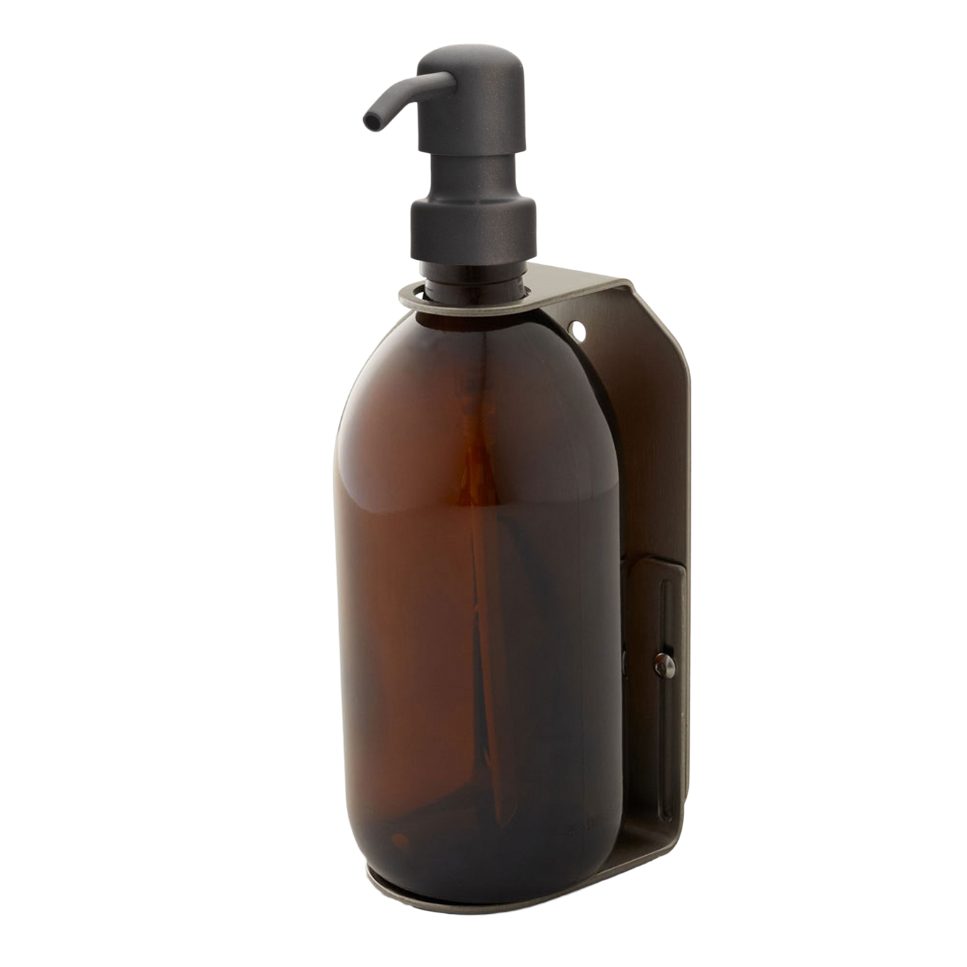 Nickel Single Wall Mounted Soap Dispenser  | S251578