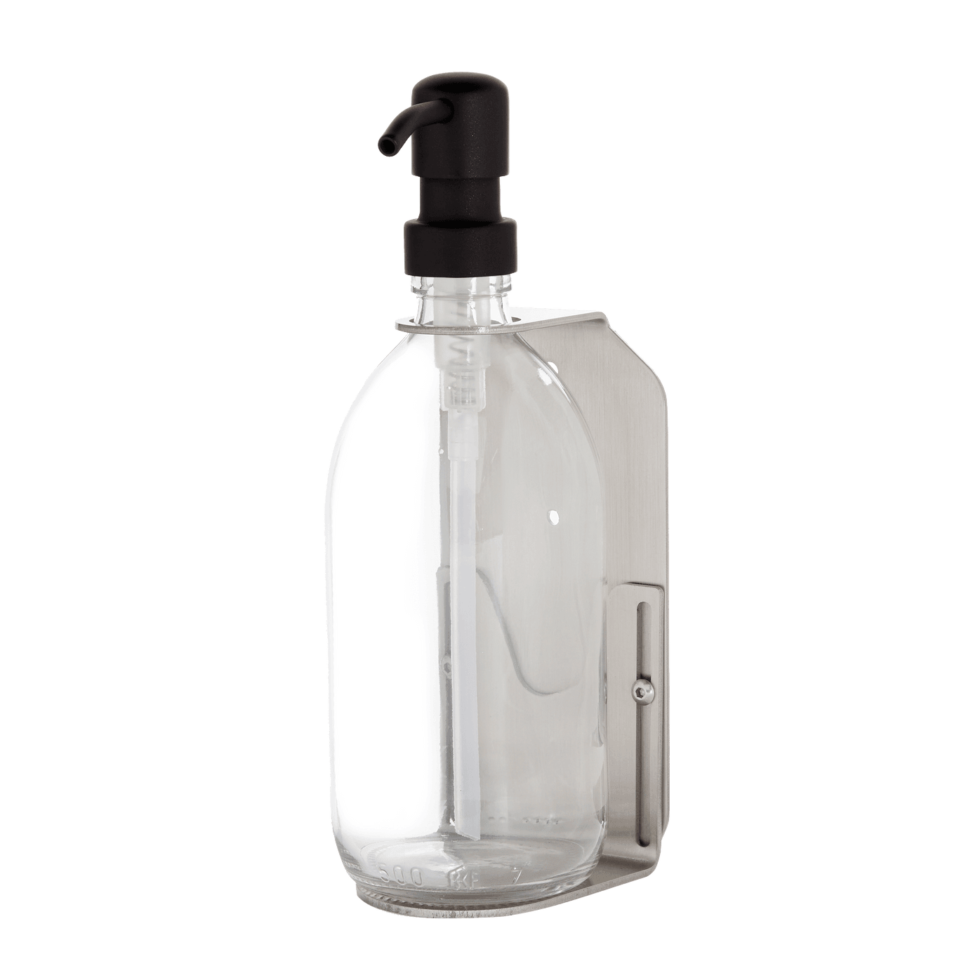 Nickel Single Wall Mounted Soap Dispenser  | S251578