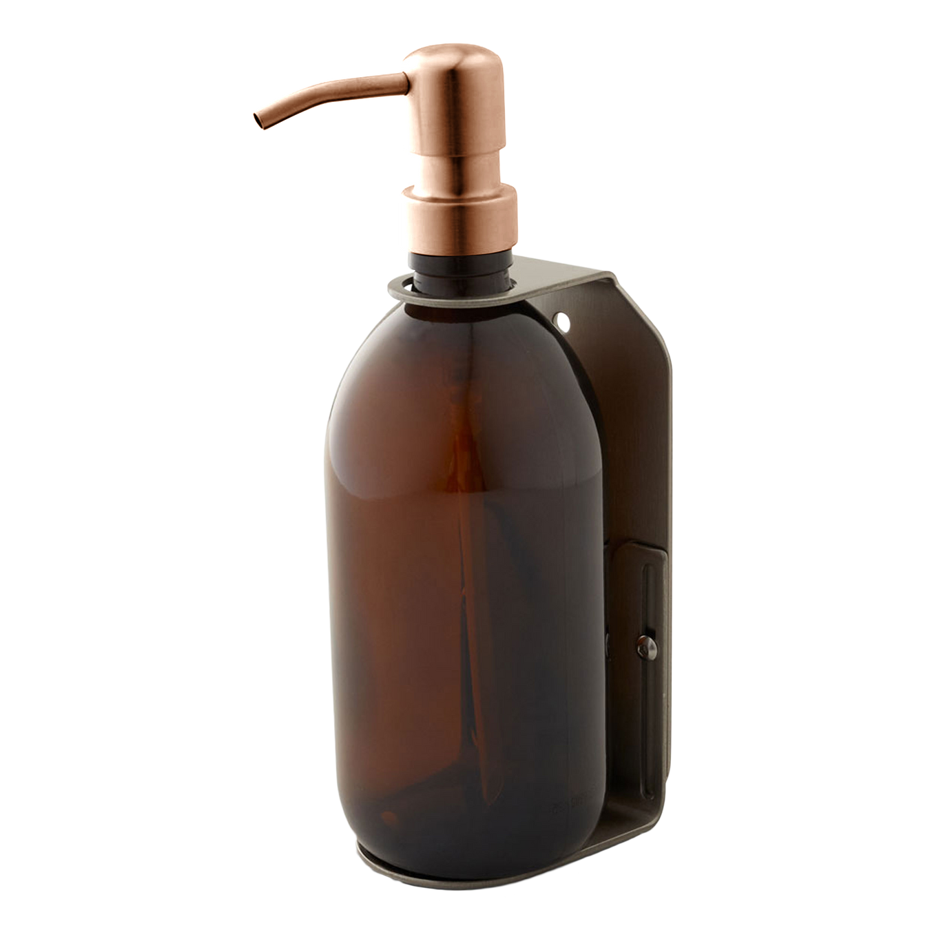 Nickel Single Wall Mounted Soap Dispenser  | S251578
