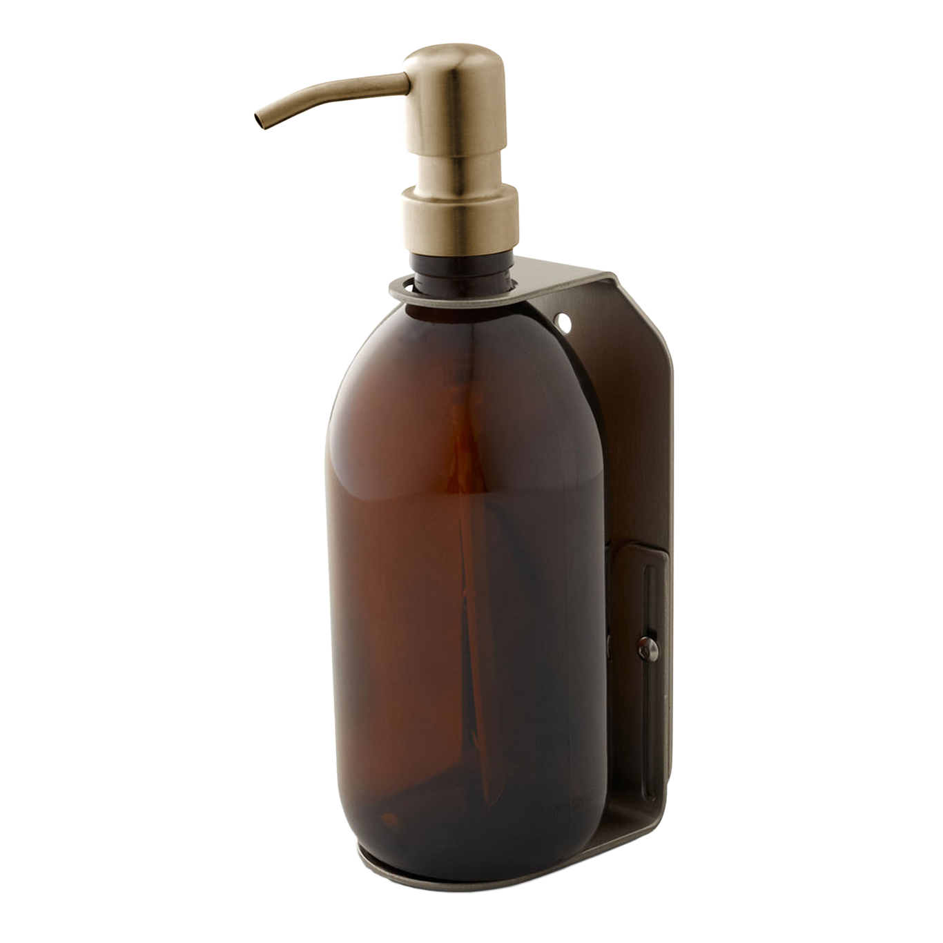 Nickel Single Wall Mounted Soap Dispenser  | S251578