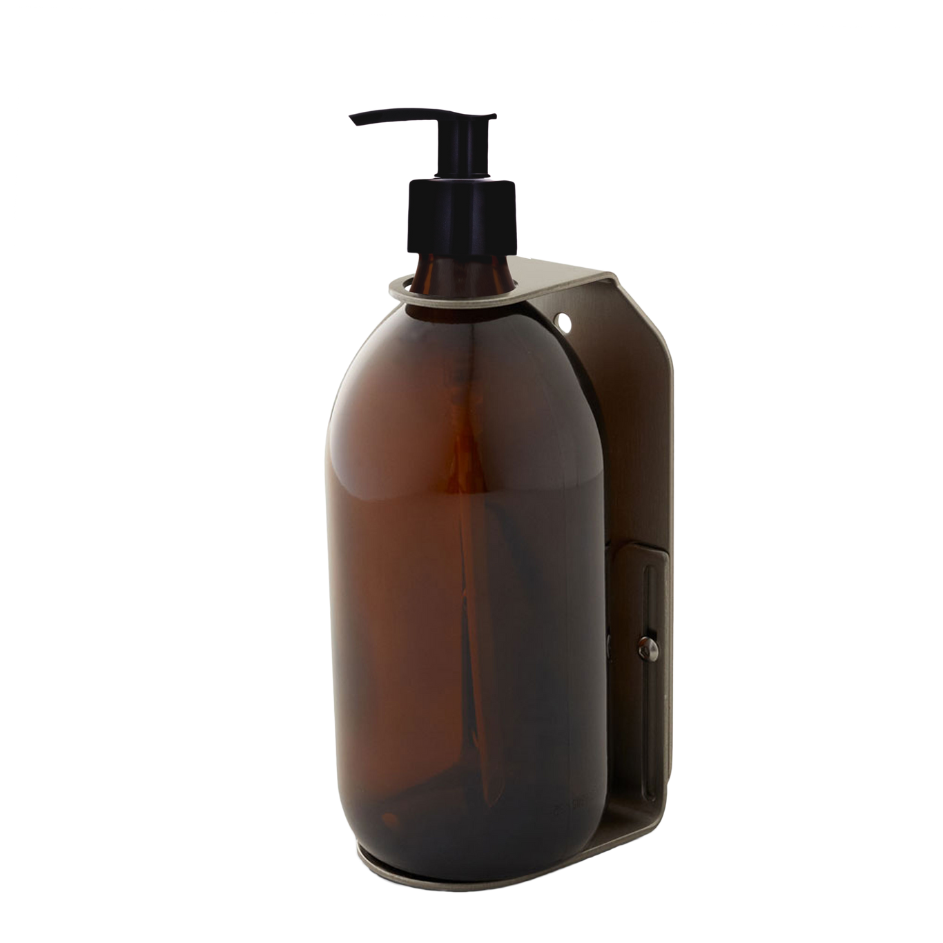 Nickel Single Wall Mounted Soap Dispenser  | S251578