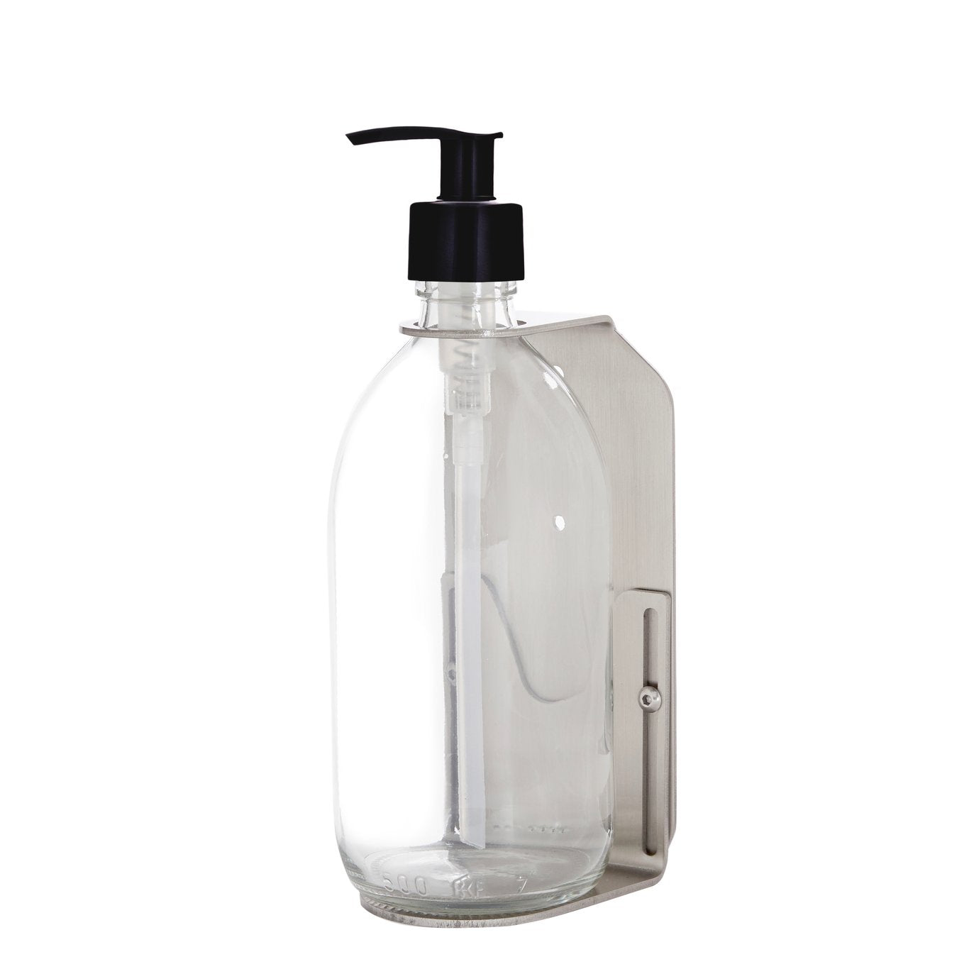 Nickel Single Wall Mounted Soap Dispenser  | S251578