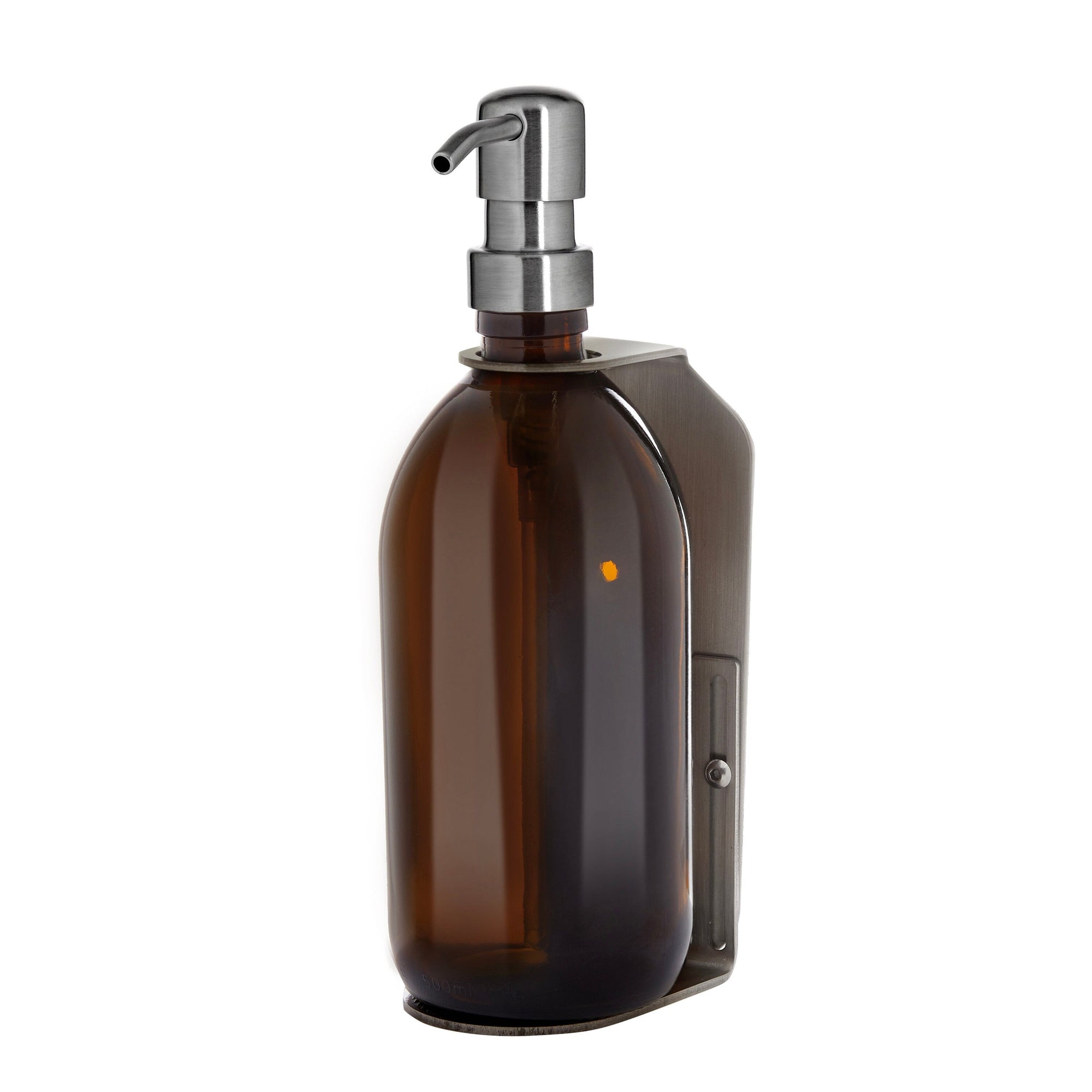 Nickel Single Wall Mounted Soap Dispenser  | S251578