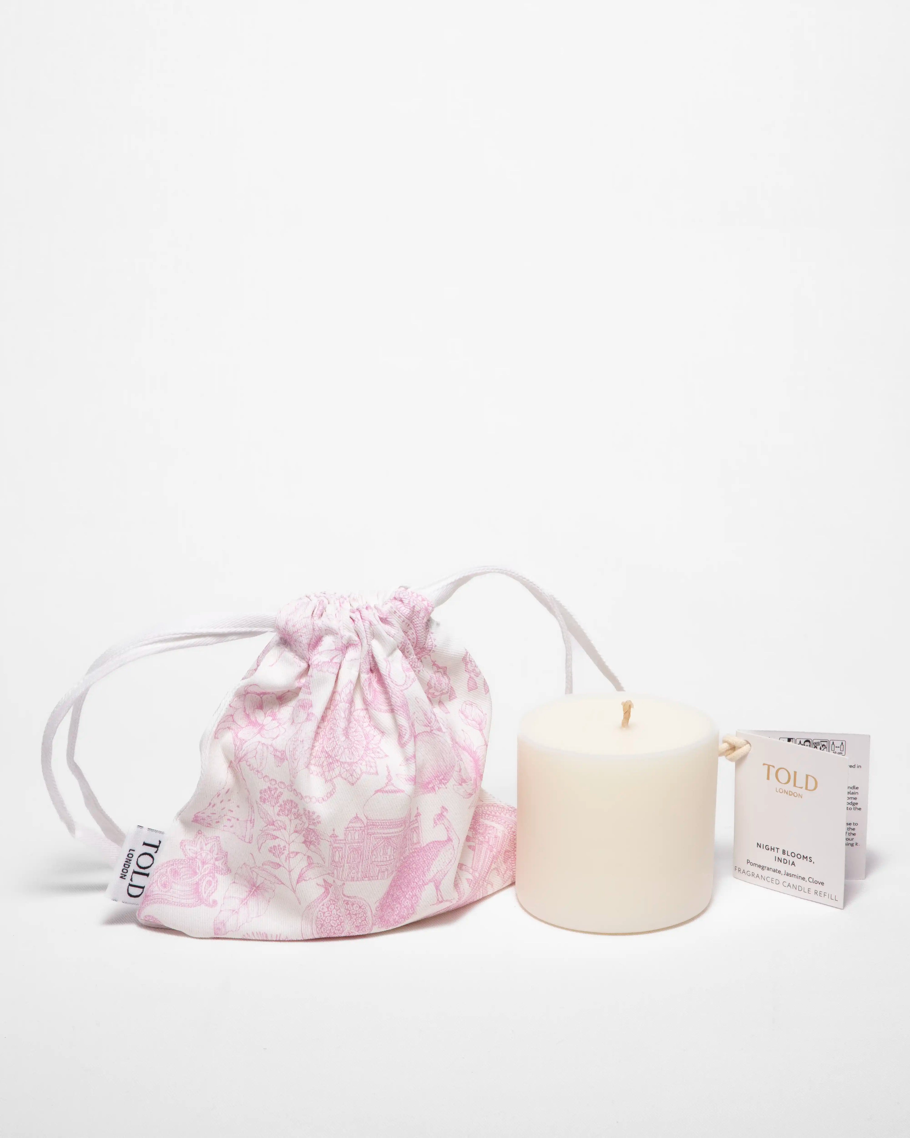 Night Blooms, India Candle Refill, 300g