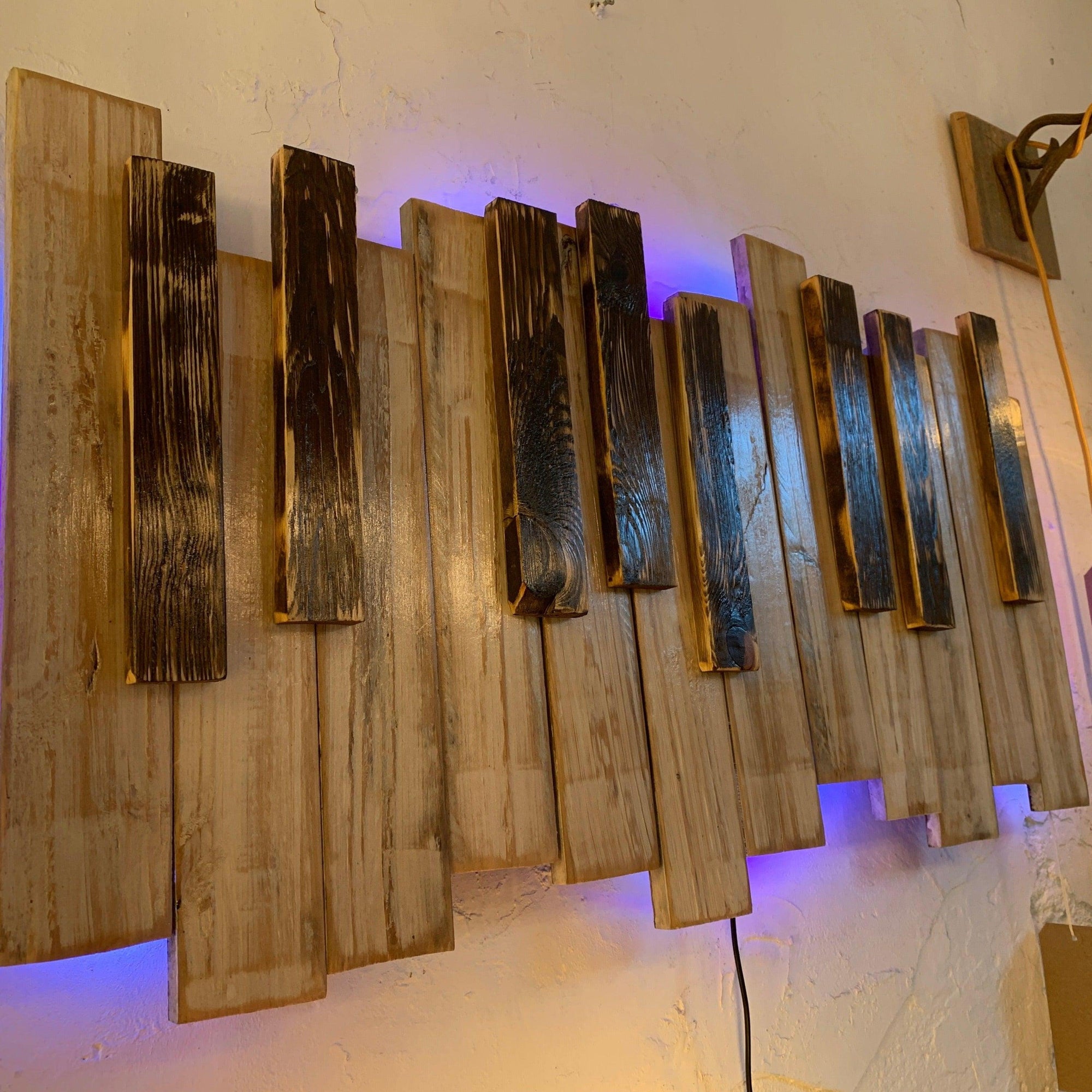 Piano Keyboard LED Wall Art  | S251492