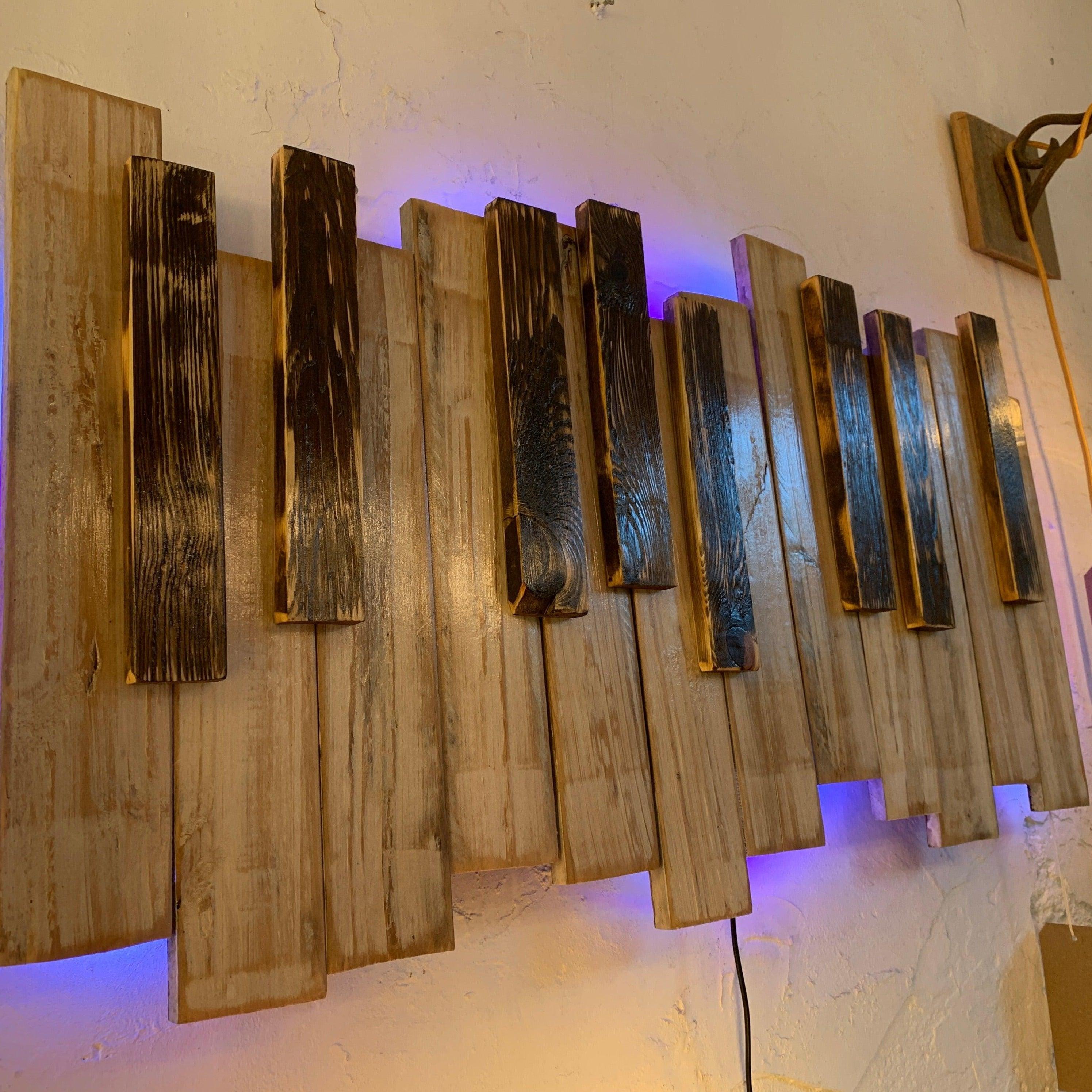 Piano Keyboard LED Wall Art  | S251492