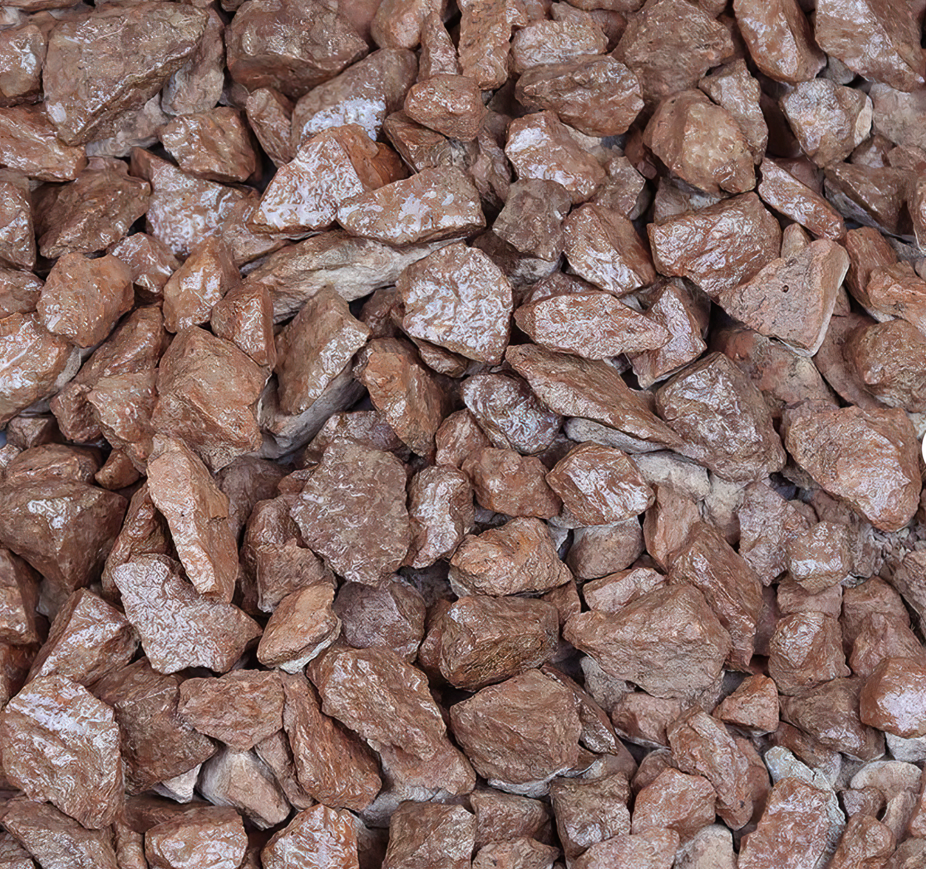 10-20mm Red Granite Chippings  | S251458