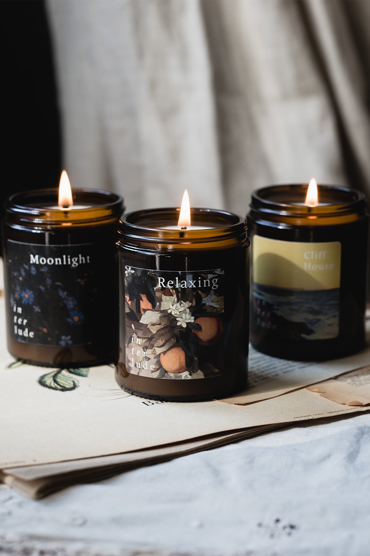 Moonlight Essential Oil Candle  | S251507