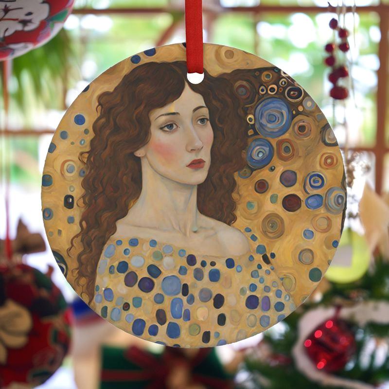Décor Ornament | Klimt Inspired | S24509 - Décor Ornament | Klimt Inspired | S24509 - Sisuverse