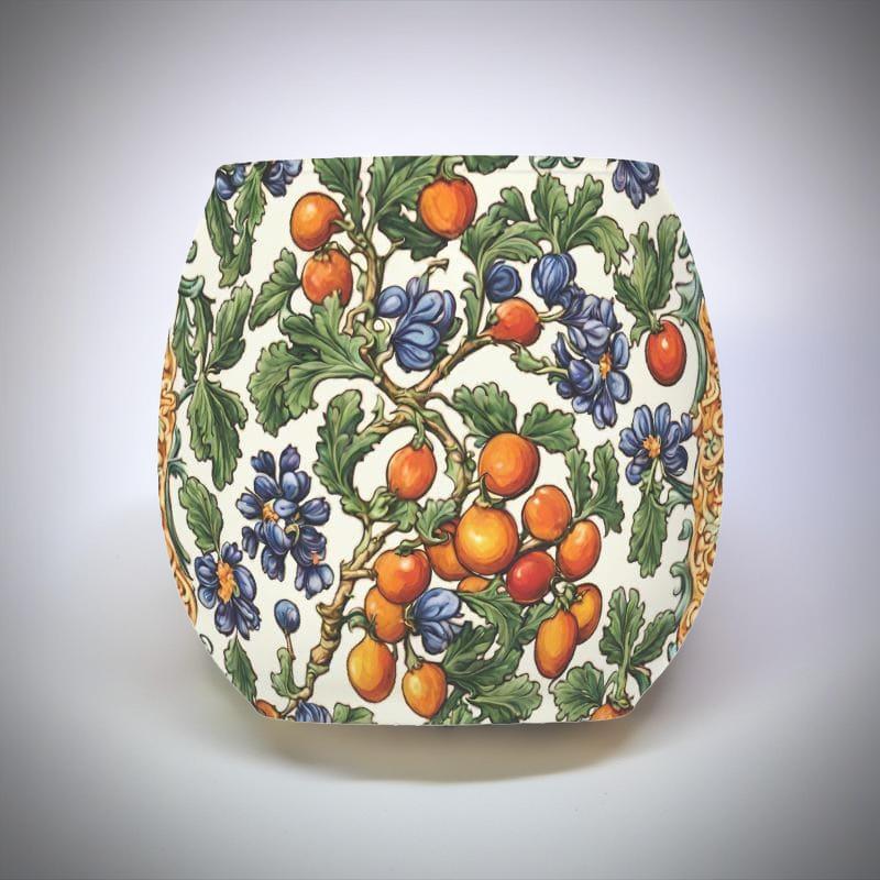 Glass Tealight Holder | Majolica Theme | S2497 - Glass Tealight Holder | Majolica Theme | S2497 - Sisuverse