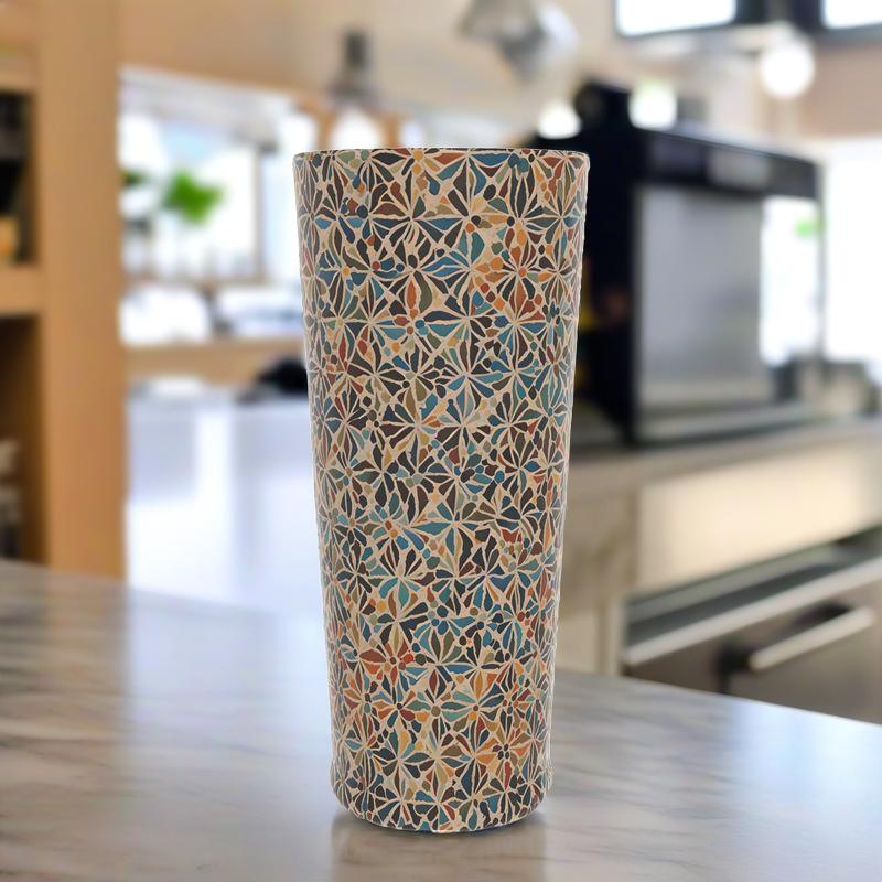 Pint Glass | Moroccan Mosaics | S24560 - Pint Glass | Moroccan Mosaics | S24560 - Sisuverse