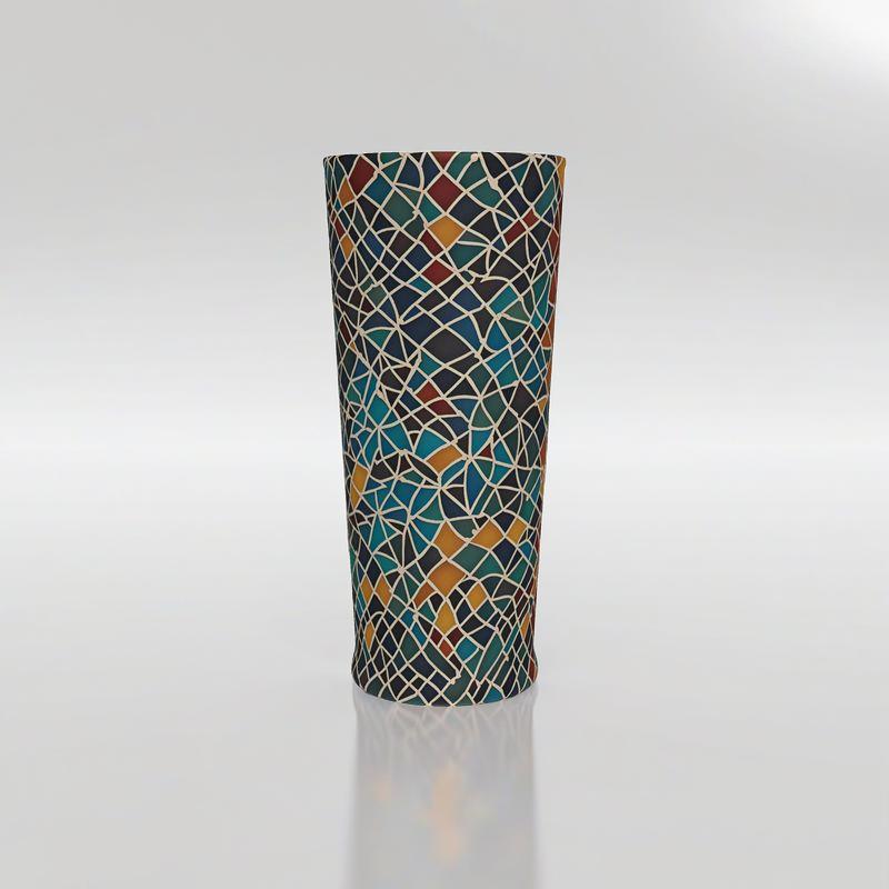 Pint Glass | Moroccan Mosaics | S24559 - Pint Glass | Moroccan Mosaics | S24559 - Sisuverse