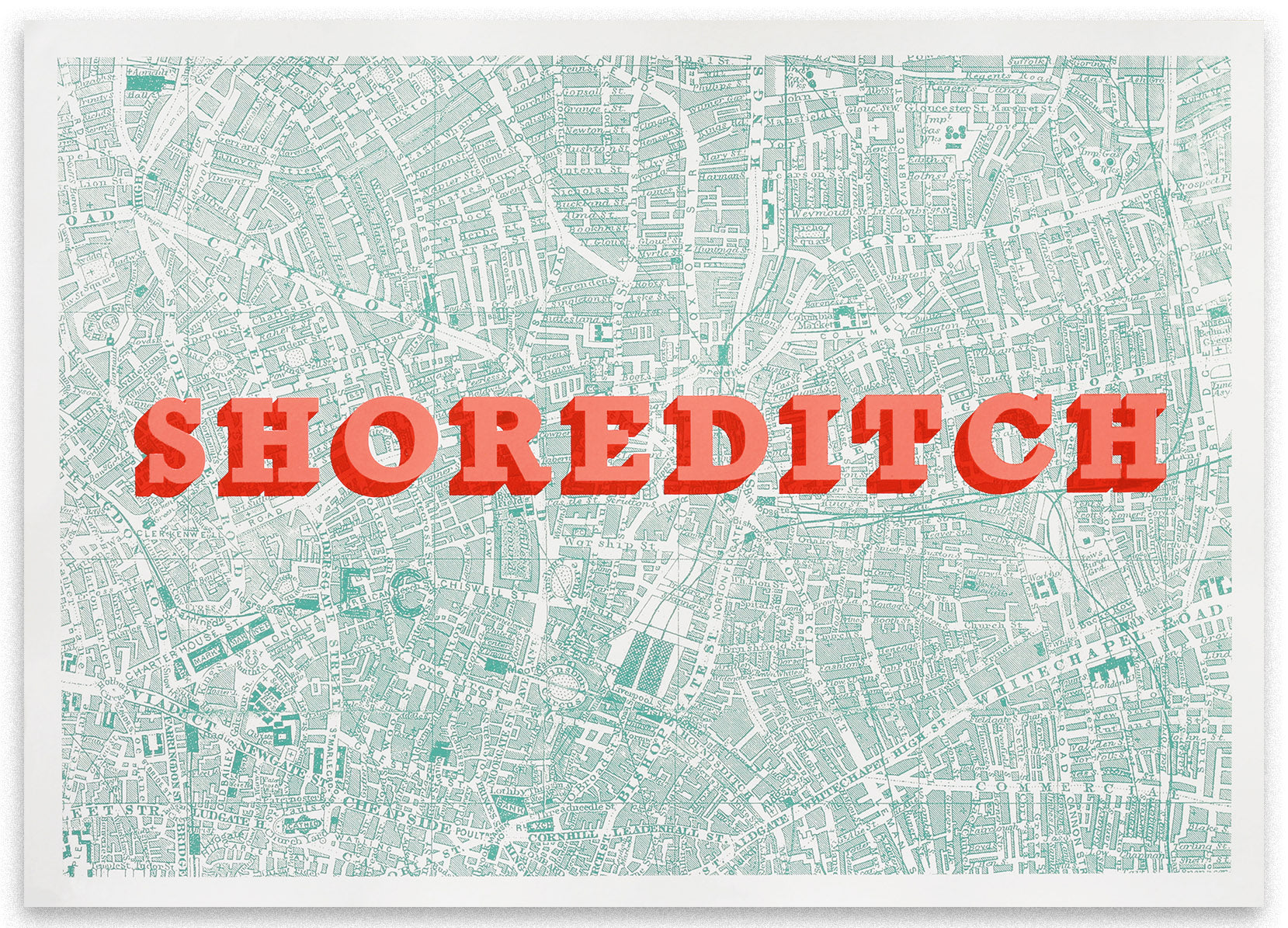 Planet Patrol - Map of Shoreditch | S25423