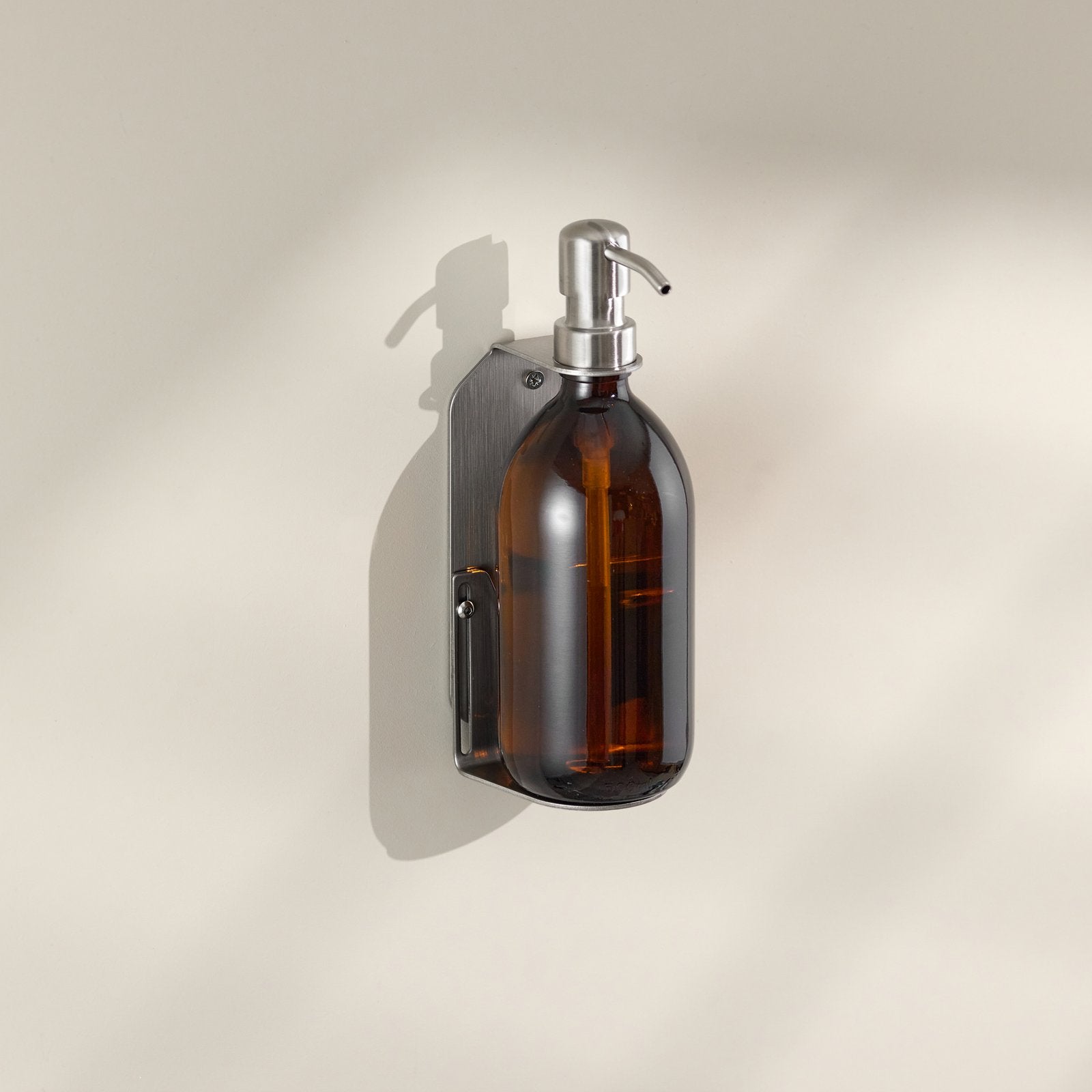 Nickel Single Wall Mounted Soap Dispenser  | S251578