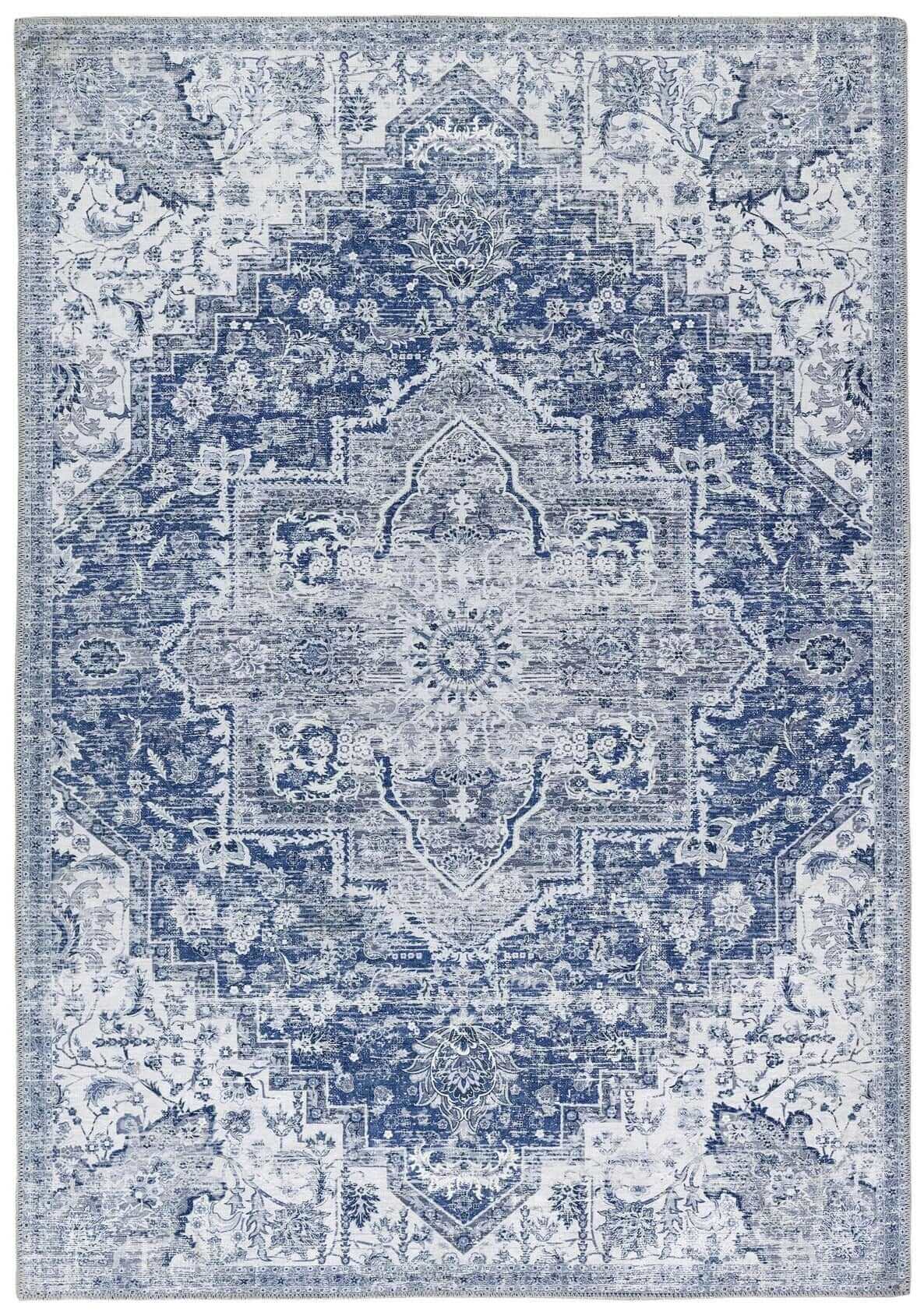 Washable Rug Eterna Blue  | S25396|