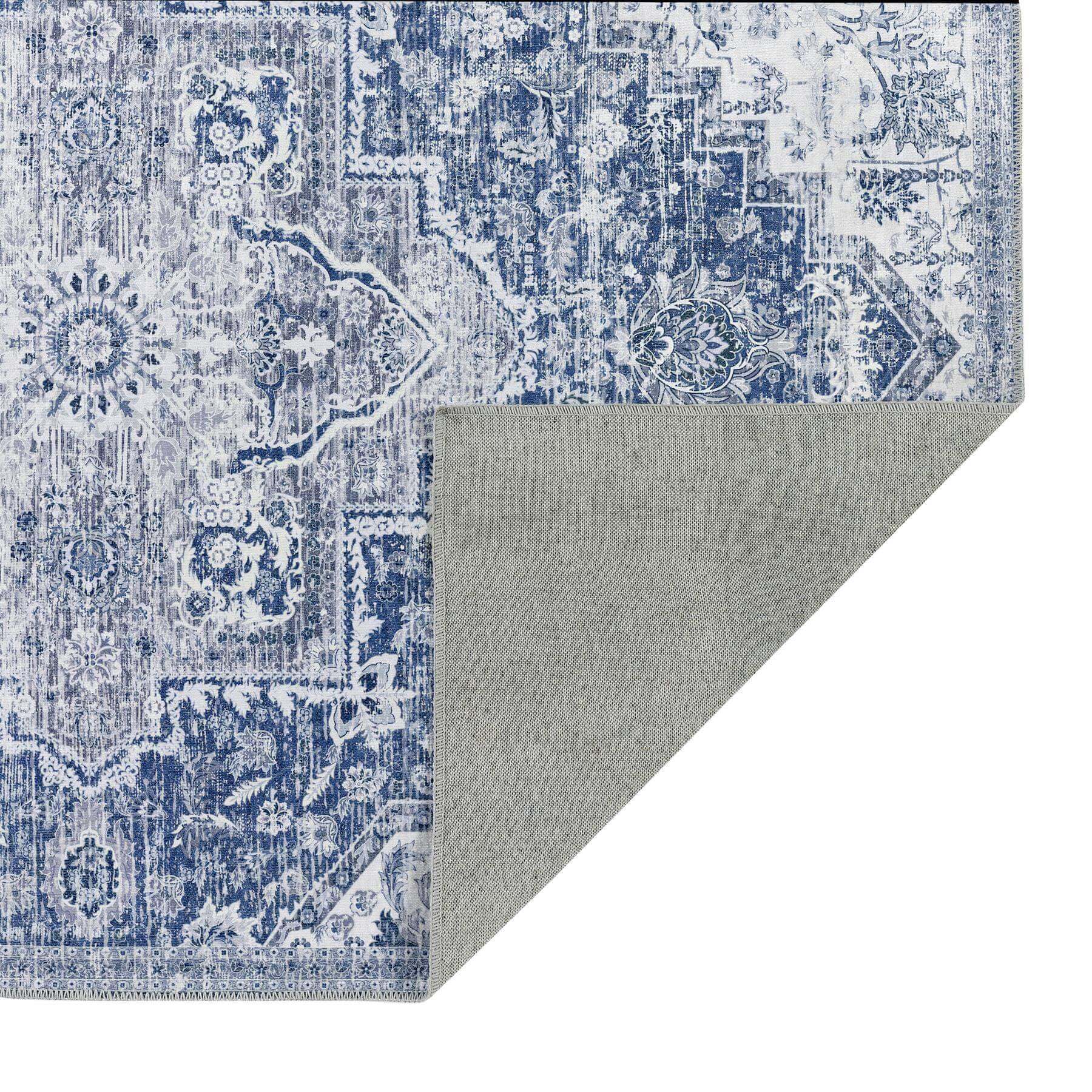 Washable Rug Eterna Blue  | S25396|