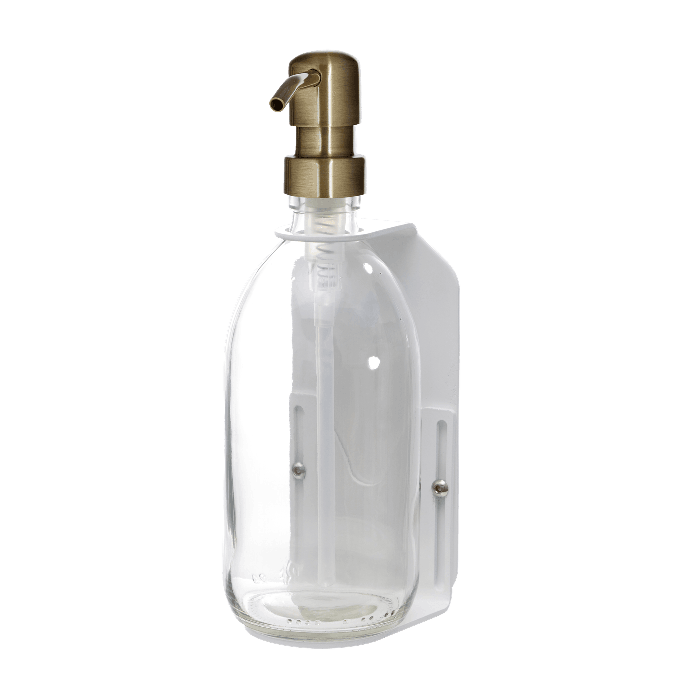 White Single  Wall Mounted Soap Dispenser  | S251581
