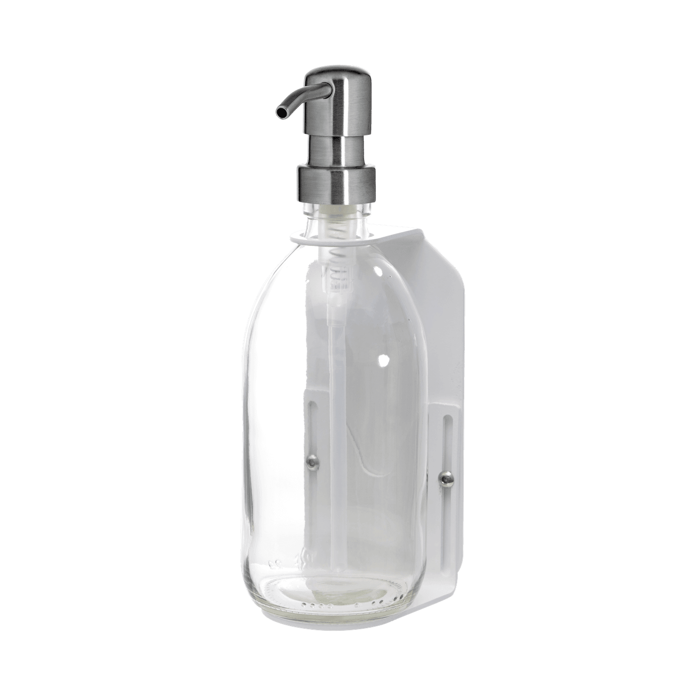 White Single  Wall Mounted Soap Dispenser  | S251581