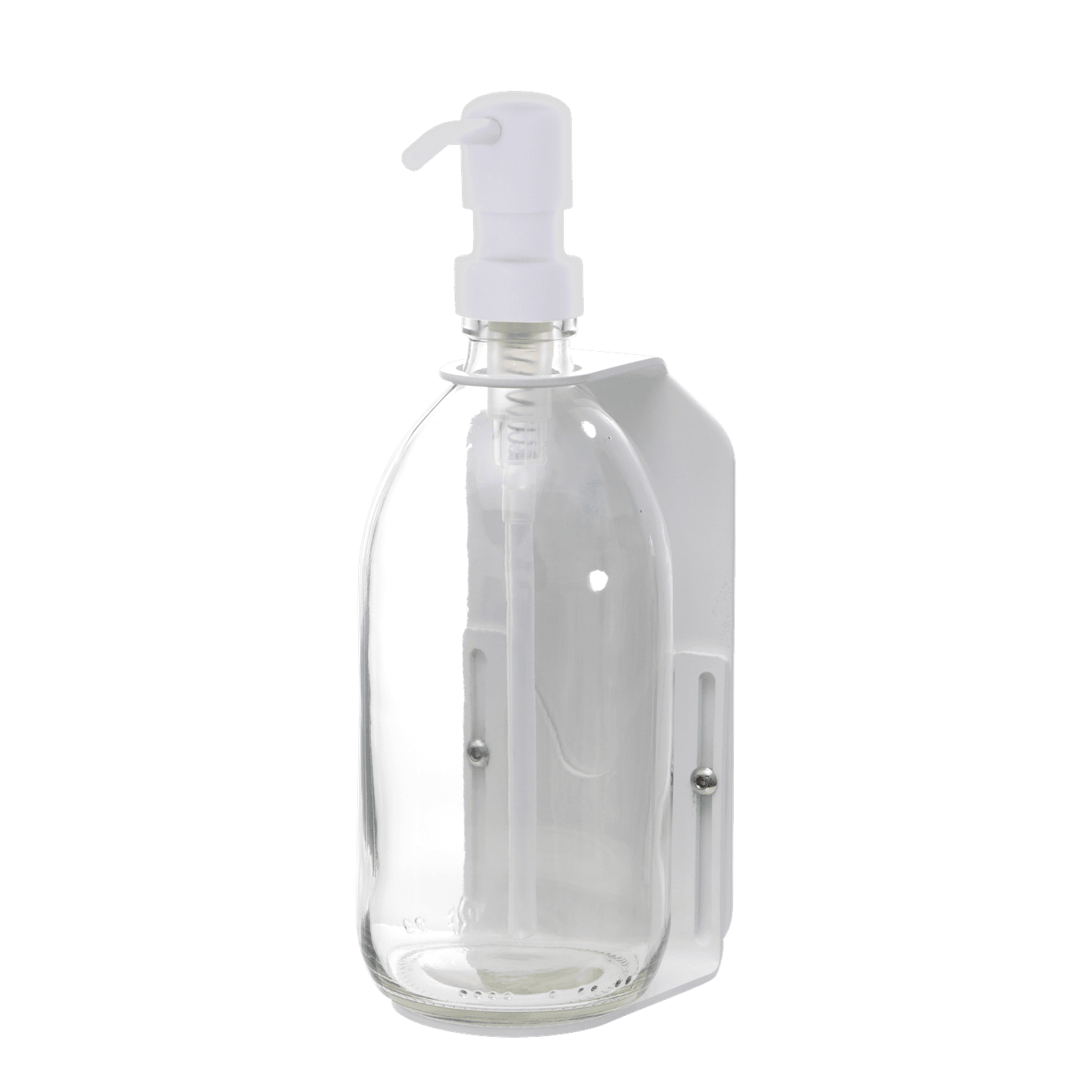 White Single  Wall Mounted Soap Dispenser  | S251581