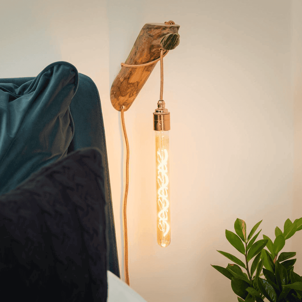 Wooden peg wall lights  | S251496