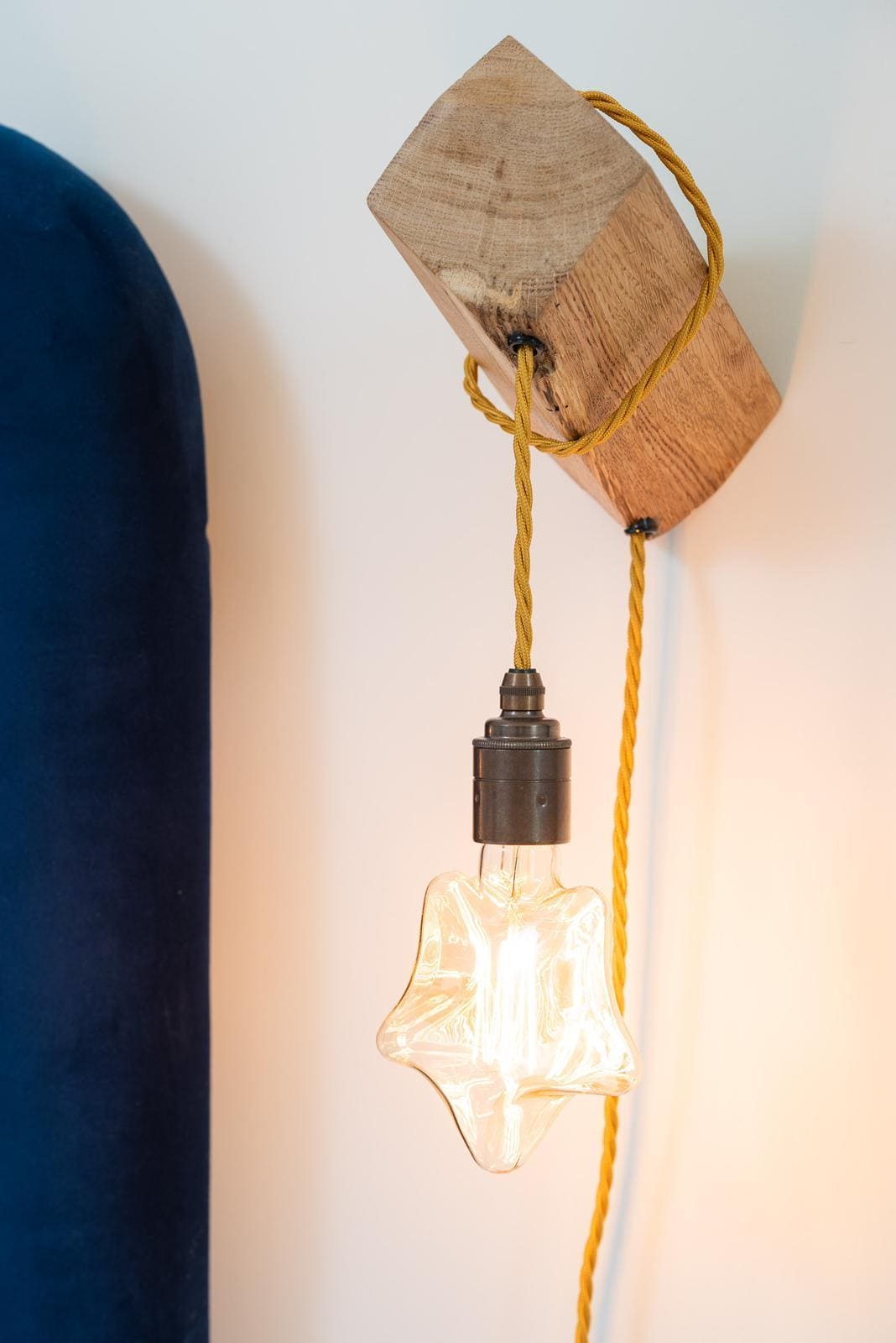 Wooden peg wall lights  | S251496