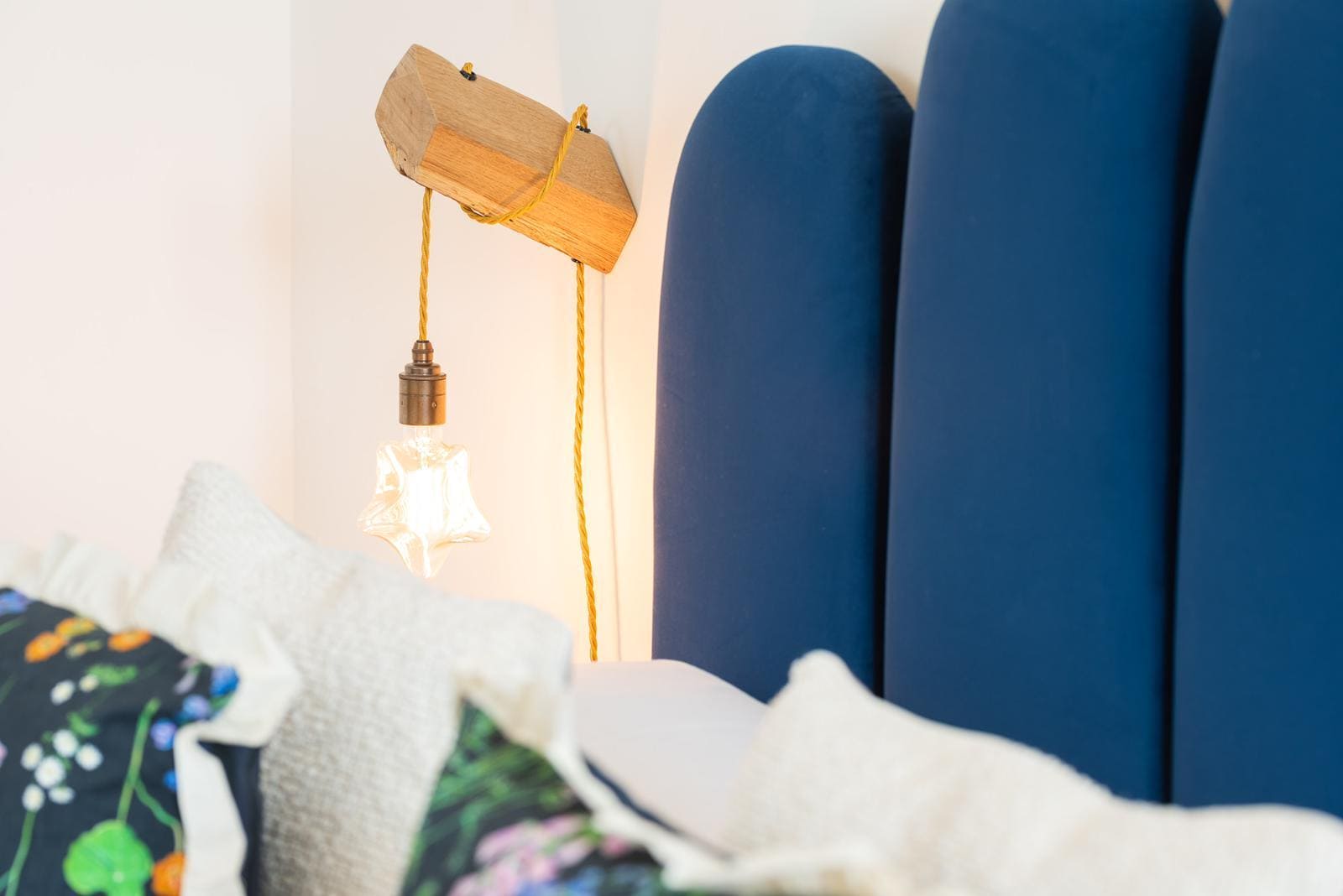 Wooden peg wall lights  | S251496